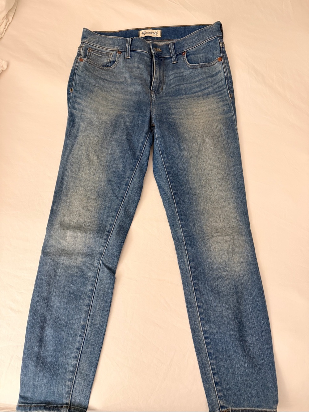 Madewell High Riser Crop Jeans